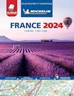 France 2024, Michelin Tourist & Motoring Atlas (Multi-flex)
