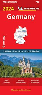 Germany 2024, Michelin National Map 718