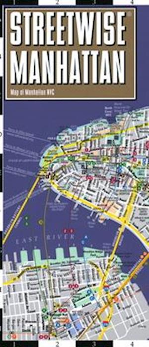 Streetwise Manhattan Map - Laminated City Center Street Map of Manhattan, New York