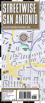 Streetwise San Antonio Map - Laminated City Center Map of San Antonio, Texas