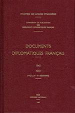 Documents Diplomatiques Francais: 1962 Tome II