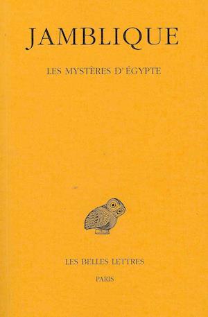 Jamblique, Les Mysteres d'Egypte