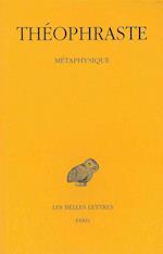 Theophraste, Metaphysique