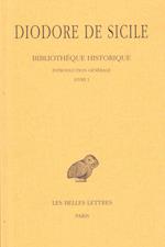 Diodore de Sicile, Bibliotheque Historique