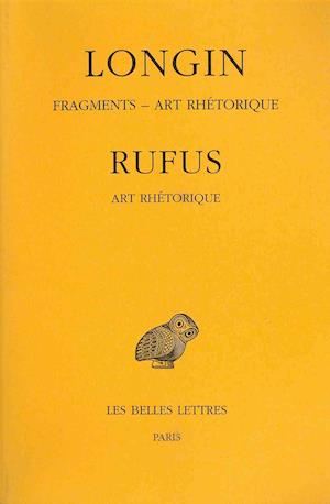 Longin, Rufus, Fragments. Art Rhetorique