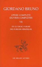 Opere Complete / Oeuvres Completes, Tome VII
