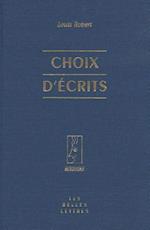 Choix D'Ecrits