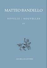 Novelle / Nouvelles Tome IV