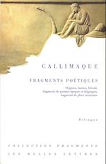 Callimaque, Fragments Poetiques