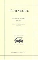 Petrarque, Lettres Familieres. Tome VI