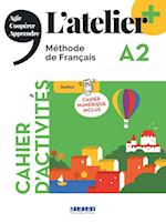 L'atelier+ A2: Cahier d'activités mit didierfle.app und E-Book