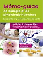 Mémo-guide de biologie et de physiologie humaines - UE 2.1 et 2.2