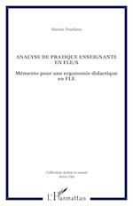 Analyse de pratique enseignante en FLE/S