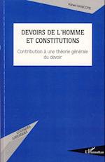 Devoirs de l'homme et constitutions