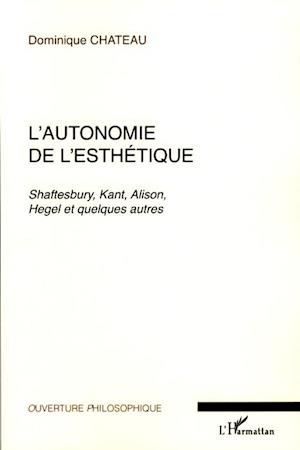 L'autonomie de l'esthétique