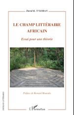 Le champ littéraire africain