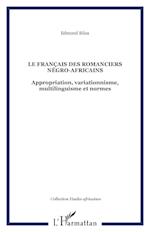 Le français des romanciers négro-africains