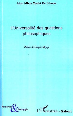 L'universalité des questions philosophiques