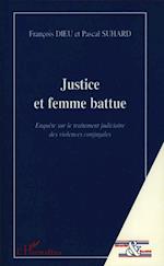 Justice et femme battue