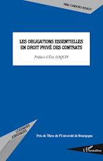 Les obligations essentielles en droit privé des contrats