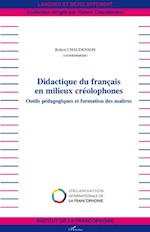 Didactique du français en milieux créolophones