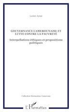 Gouvernance camerounaise et lutte contre la pauvreté