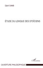 Etude du lexique des stoïciens