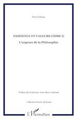 Existence et valeurs (tome I)