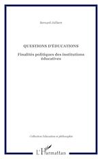 Questions d'éducations