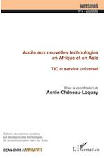 Accès aux nouvelles technologies en Afrique et en Asie