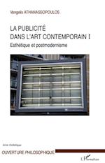 La publicité dans l'art contemporain (T I)