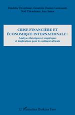 Crise financière et économique internationale :