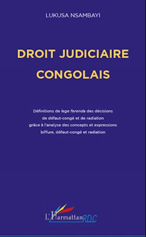 Droit judiciaire congolais