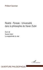 Réalité - Pensée - Universalité