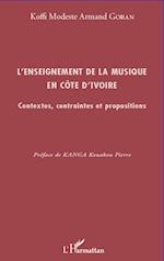 L'enseignement de la musique en Côte d'Ivoire