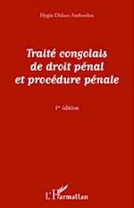 Traité congolais de droit pénal et de procédure pénale