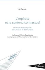 L'implicite et le contenu contractuel