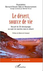 Le désert source de vie