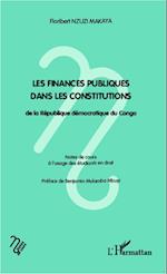 Les finances publiques dans les constitutions