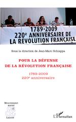 Pour la défense de la Révolution française