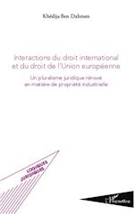 Intéractions du droit international et du droit de l'union européenne