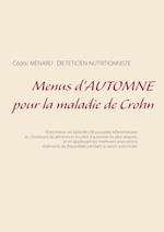 Menus d'automne pour la maladie de Crohn