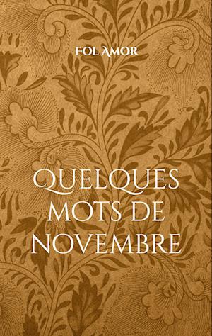 Quelques mots de novembre