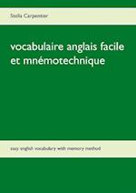 vocabulaire anglais facile et mnémotechnique