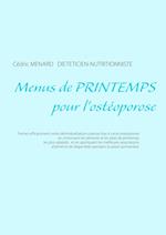 Menus de printemps pour l'ostéoporose