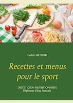 Recettes et menus pour le sport