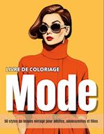 Livre de coloriage mode