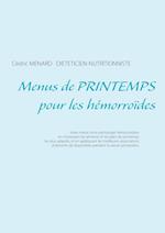 Menus de printemps pour les hémorroïdes