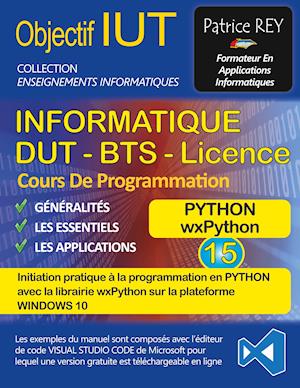 DUT informatique wxPython (tome 15)