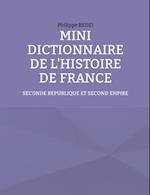 Mini dictionnaire de l'histoire de France